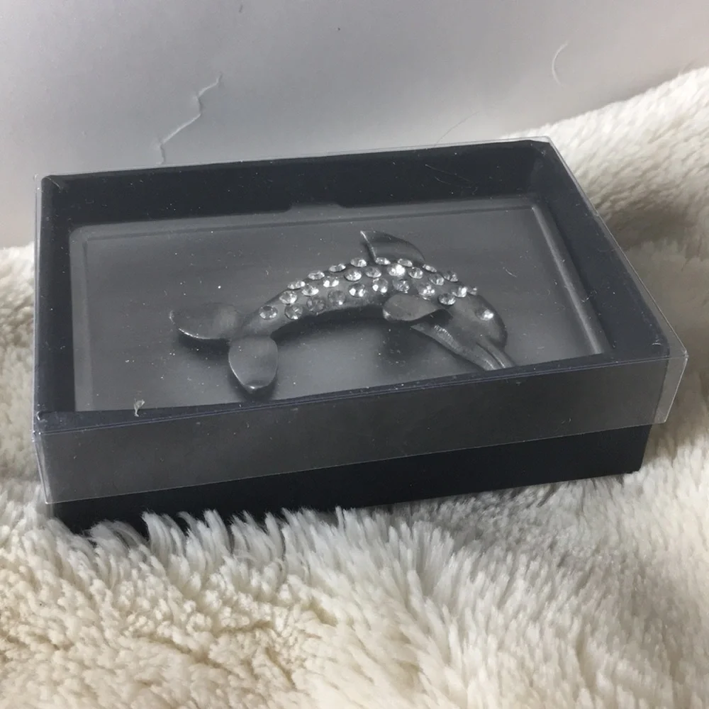 Nip All For Giving Dolphin Business Card Carrying Case
